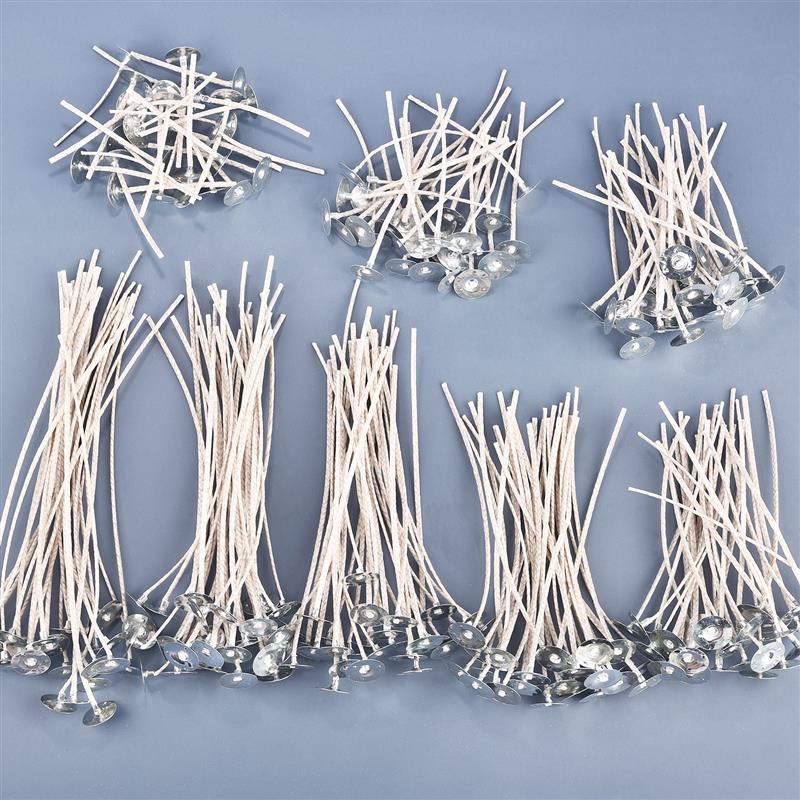 Candle Supplies In Bulk - 30Pcs Kaars Wieken Lage Rook Pre-Waxed