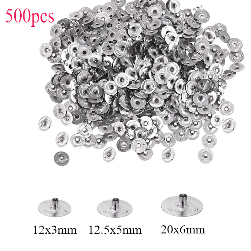 Candle Supplies In Bulk - 500 Stuks Kaarsenlont Metalen Sustainer Tabs