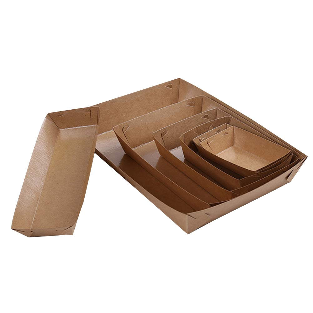 30 stuks bootvormige wegwerpve - Kraft Paper Box recensie en prijs