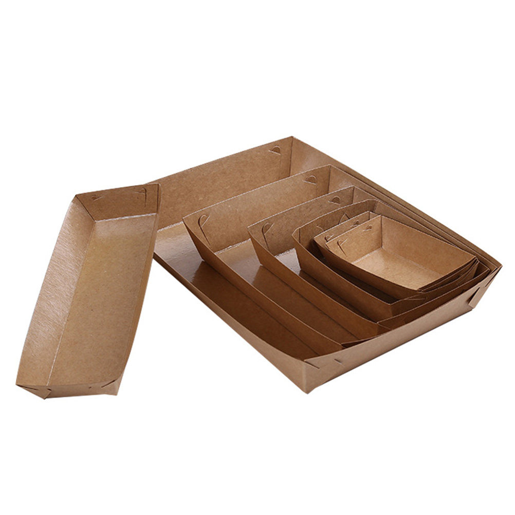 30 stuks bootvormige wegwerpve - Kraft Paper Box recensie en prijs