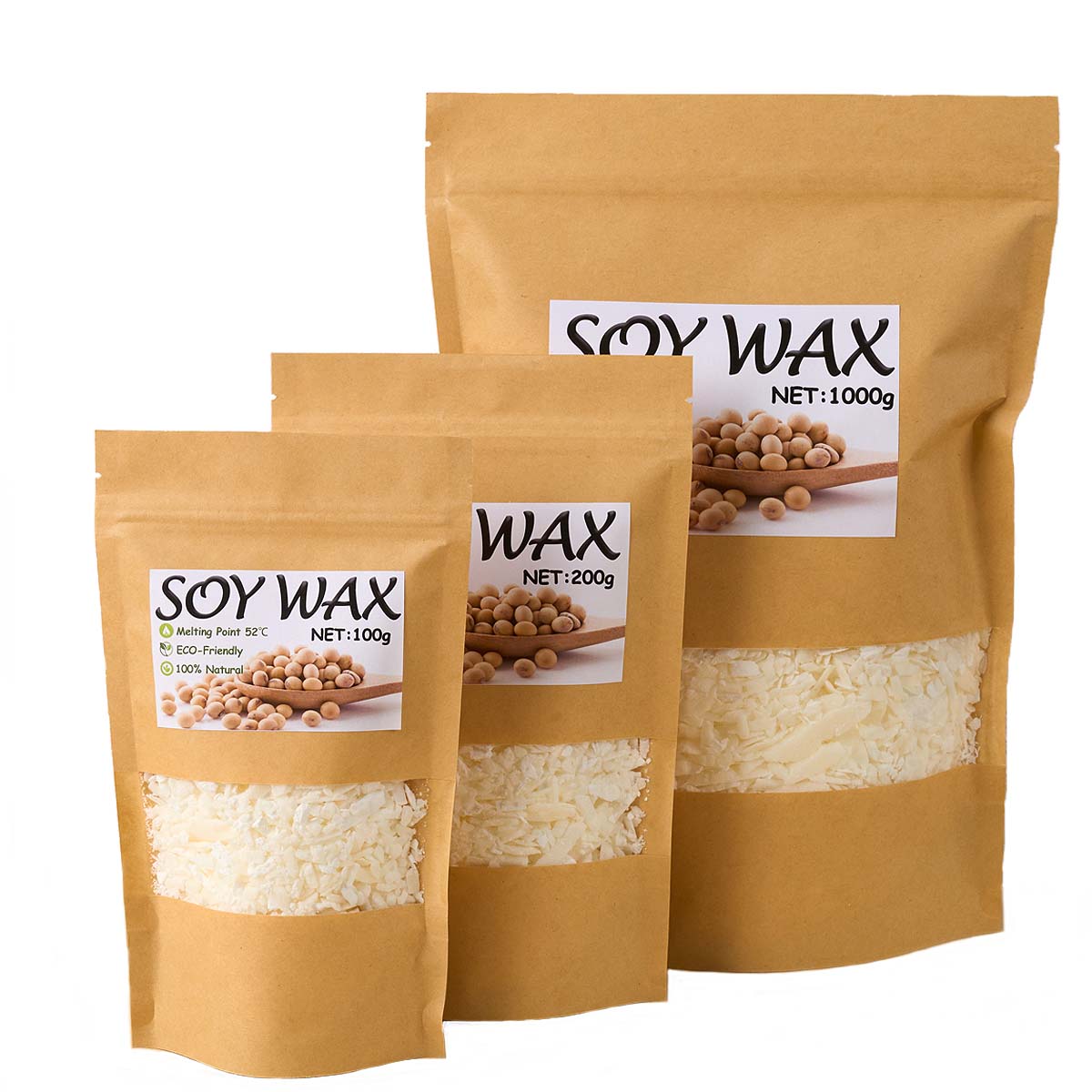 1 pond zuiver witte sojawas vo - Candle Supplies In Bulk recensie en prijs