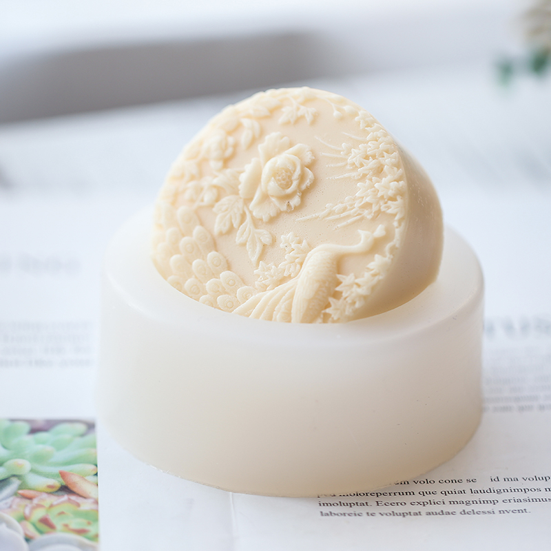 Pauw Bloem Patroon Siliconen Z - Candle Supplies In Bulk recensie en prijs