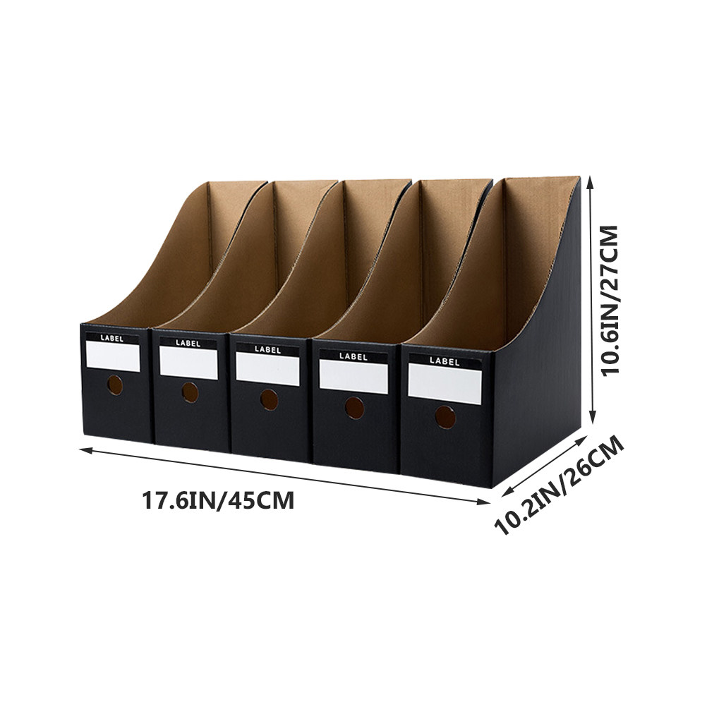 5 stuks bureau-opbergdozen van - Kraft Paper Box recensie en prijs